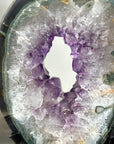 Natural Amethyst & Quartz Slice Portal - MWS2243