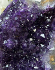 Top GRade Natural Deep Purple Amethyst Geode - MWS2035