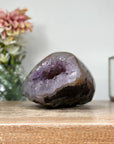 Uruguayan Amethyst & Agate Stone Geode - STGE0002