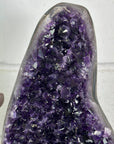 Natural Top Grade Amethyst Cluster on Metal Stand for Home Decor - MWS3150