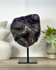Top Grade Amethyst Stone with Stalactite Eyes Formations - MWS3039