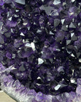 Huge Natural Amethyst Geode with Large Deep Purple Crystals - MWS2745