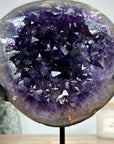 Deep Purple Natural Uruguayan Amethyst Geode - MWS1554