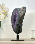 Uruguayan Double Amethyst Geode on Rotary Stand - MWS2991
