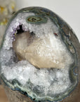 Large Amethyst Cluster with Beautiful Calcite Specimen - MWS1352