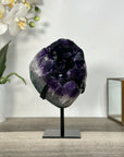 Amethyst Crystal Cluster with Large Deep Purple Crystals - MWS2688