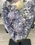 Uruguayan Amethyst Specimen with Calcite Formations - MWS3291