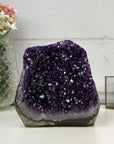 Amethyst Cathedral with Polished Edges– Deep Purple Crystal Geode from Uruguay - CBP1205
