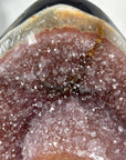 Outstanding Natural Red Quartz with Huge Stalactite Eye Formation - MWS2383