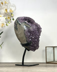 Natural Uruguayan Amethyst Crystal Cluster with Natural Calcite Inclusion - MWS2799