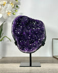 Amethyst Crystal Cluster with Deep Purple Points - Perfect for Home Decor Display - MWS2693