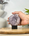 Amethyst Druzy Sphere Geode - SPH0214