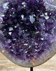 Deep Purple Natural Uruguayan Amethyst Geode - MWS1554
