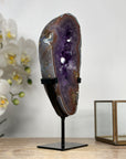 Beautiful Natural Amethyst Geode Slice Portal - MWS2007