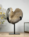 Natural Yellow Sugar Druzy Geode - MWS1890