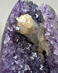Natural Amethyst Geode with Beautiful Calcite Formation - MWS1350