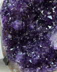 Top GRade Natural Deep Purple Amethyst Geode - MWS2035