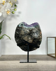 Uruguayan Amethyst Cluster with Stalactite Crystal Formations - MWS2687