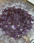 Beautiful Natural Amethyst & Agate Stone Geode - MWS1770