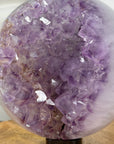 Huge Amethyst & Agate Sphere Geode from Uruguay - SPH0165