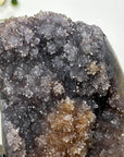 Natural Quartz & Citrine Cluster on Metal Stand - MWS2982