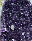 A grade Amethyst Cathedral with Calcite Crystal inclusion and Jasper Shell - CBP1093