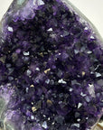 Amethyst Crystal Cluster Geode with Deep Purple Crystals - MWS2651
