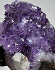 Natural Amethyst Stone with Large & Ashinny Crystals - MWS1364