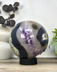 Huge XXL Amethyst & Agate Sphere Geode - SPH0237