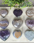 Mixed Minerals Hearts Set - MHLT0307