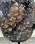 Natural Quartz & Citrine Cluster on Metal Stand - MWS2982