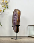 Natural Amethyst Stone Portal on Stand - MWS3013