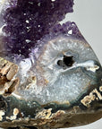 Natural Amethyst & Quartz Large Crystals Specimen - MWS1504