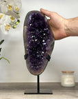 Large Natural Amethyst Specimen with Colorful Jasper Matrix - MWS1744