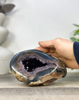 Natural amethyst Stone Geode from Uruguay - STGE0078