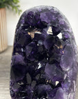 A+ Grade Natural Amethyst Cathedral, Deep Purple Crystals - CBP1172