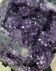 Stunning Natural Amethyst Geode with Unique Crystal Formations - AWS1259