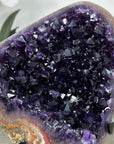 A+ Grade Deep Purple Amethyst Geode - MWS2027