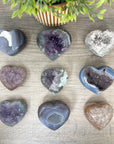Mixed Minerals Hearts Set - MHLT0327