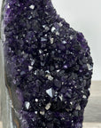 Amethyst Crystal Cluster Geode – Dark Purple for Collector Display - CBP1250