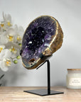 polished Amethyst Geode, Perfect for Home Decor. - MWS1765