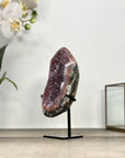 Uruguayan Amethyst Cluster on Metal Stand - MWS2860