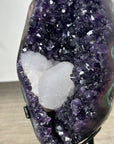 Unique Natural Top Grade Amethyst Geode with Calcite Formation - MWS3027