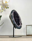A Grade Amethyst Stone on Metal Stand - MWS2845