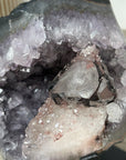 Natural amethyst Geode with Calcite Formation - MWS2424