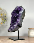 Top Quality Deep Purple Amethyst Stone Geode - MWS1345