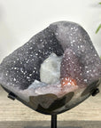 Natural Quartz Cluster with Calcite Formation - MWS3368