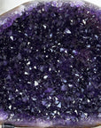 Top Grade Deep Purple Uruguayan Amethyst Geode - MWS3398