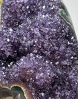 Beautiful Amethyst Cathedral with Stalactite Formations and Agate Shell - CBP1091