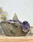 Unique Stunning Large Calcite & Amethyst Specimen, Collection Grade Piece - CBP1098